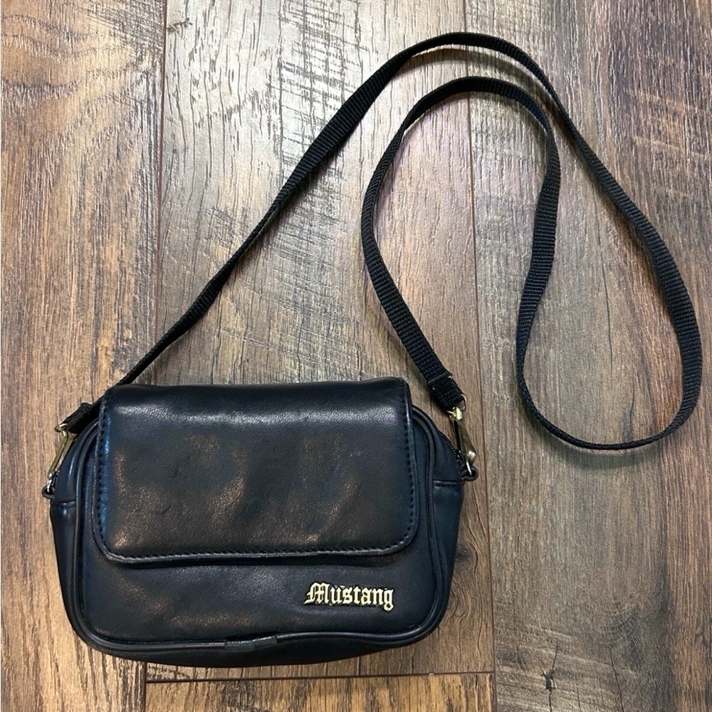 Vintage Mustang Camera Purse Made In Korea